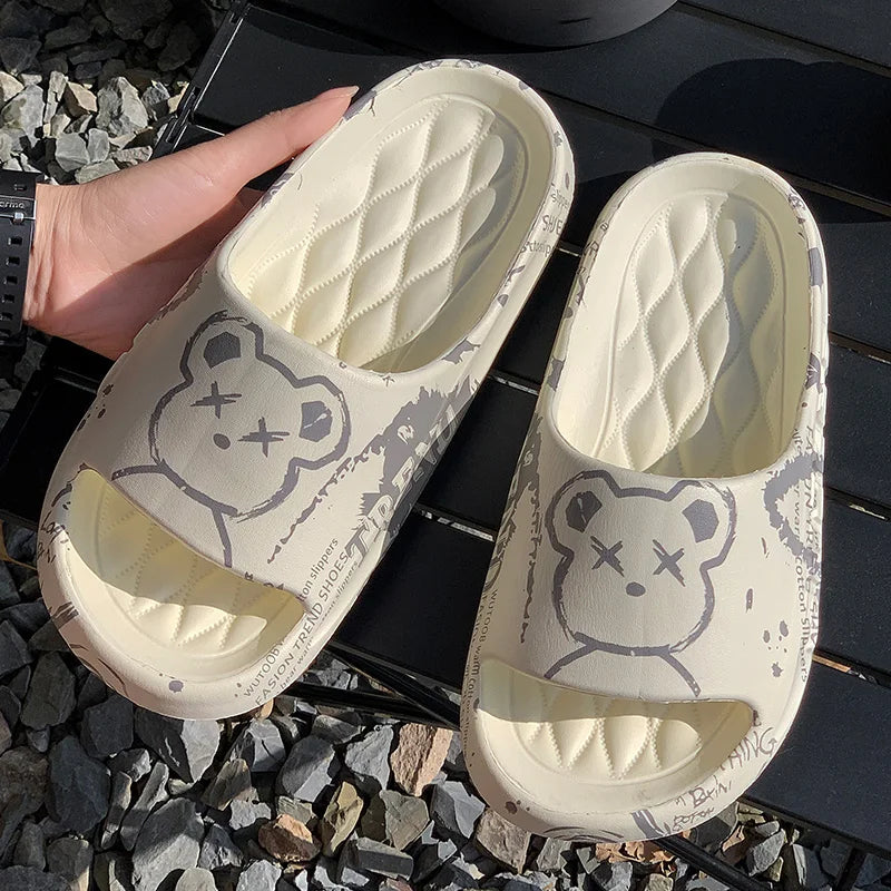 All-Season Indoor Slippers for Women & Men – Fashionable Home and Street Slip-Ons