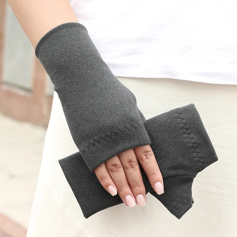 Winter Half-Finger Gloves – Warm, Non-Slip for Cycling and Outdoor Use