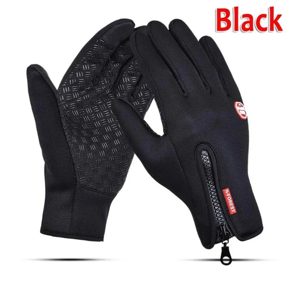 Waterproof Touchscreen Winter Gloves for Men Women Warm Non-Slip Outdoor