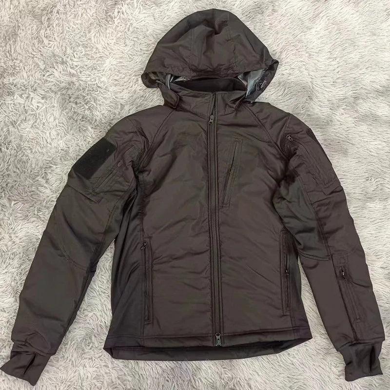 Men’s Camouflage Tactical Jacket Lightweight Waterproof Hooded Coat