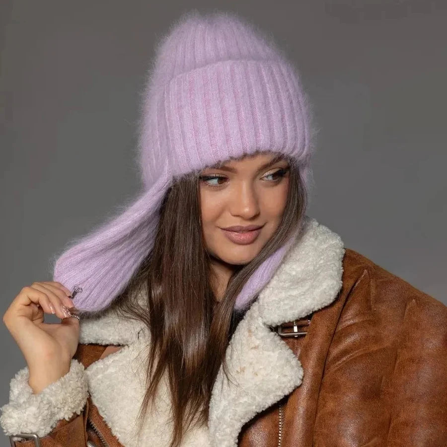 ⭐ Women’s Winter Ushanka – Faux Fur Trapper Hat with Ear Flaps ⭐
