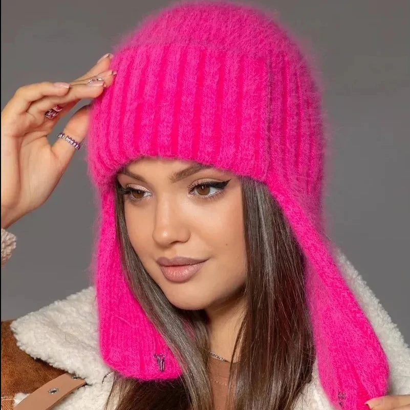 ⭐ Women’s Winter Ushanka – Faux Fur Trapper Hat with Ear Flaps ⭐