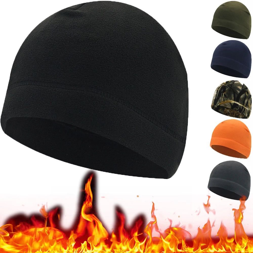 Unisex Winter Windproof Fleece Hat – Outdoor Sports