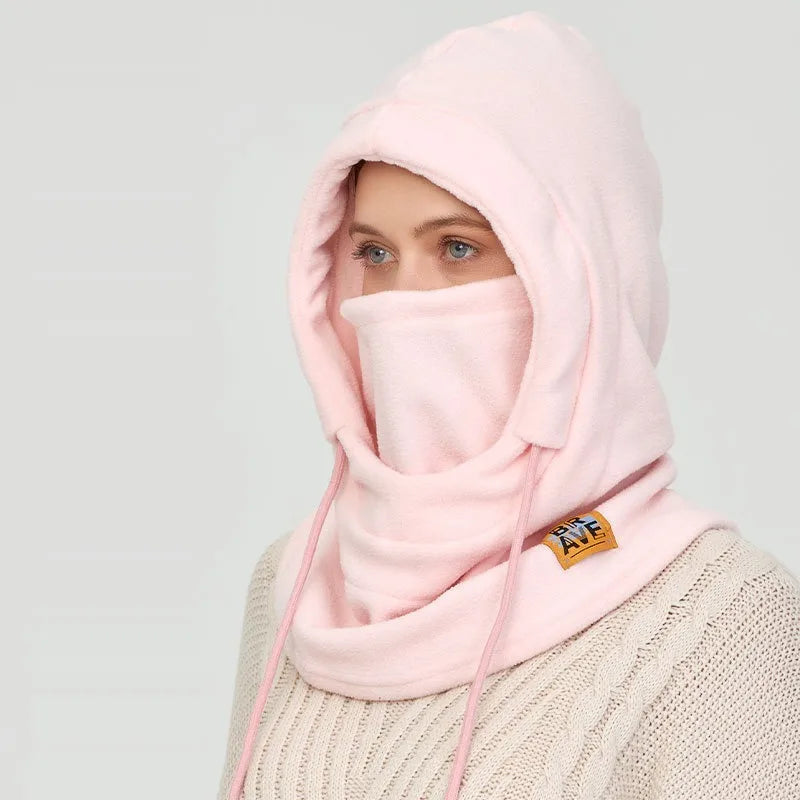 3-in-1 Winter Hat with Mask & Neck Warmer – Windproof Cold Weather Beanie for Men & Women