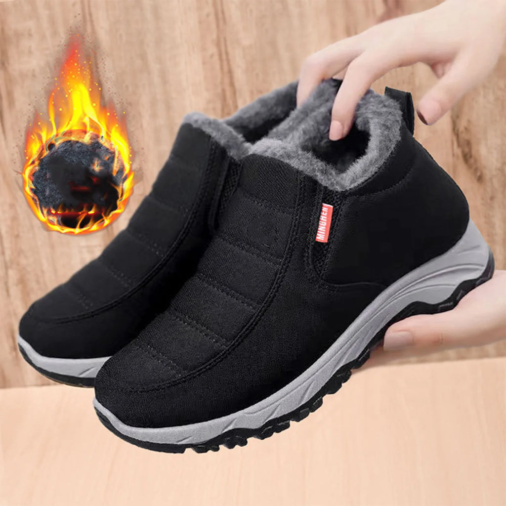 Women’s Winter Snow Boots – Warm Casual Shoes Perfect for Walking and Shopping