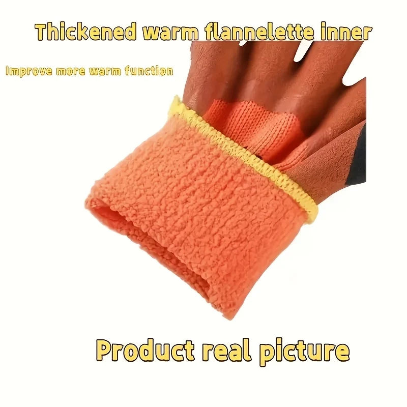 10 Pairs Waterproof Winter Work Gloves – Nylon, Lead-Free, Outdoor