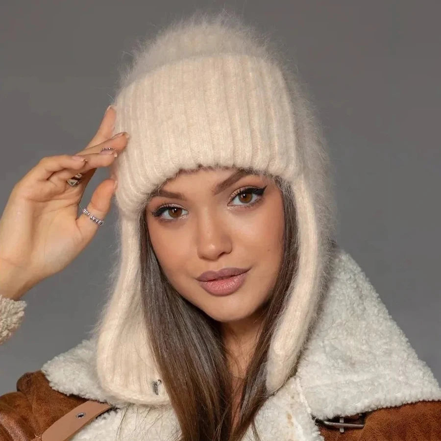 ⭐ Women’s Winter Ushanka – Faux Fur Trapper Hat with Ear Flaps ⭐