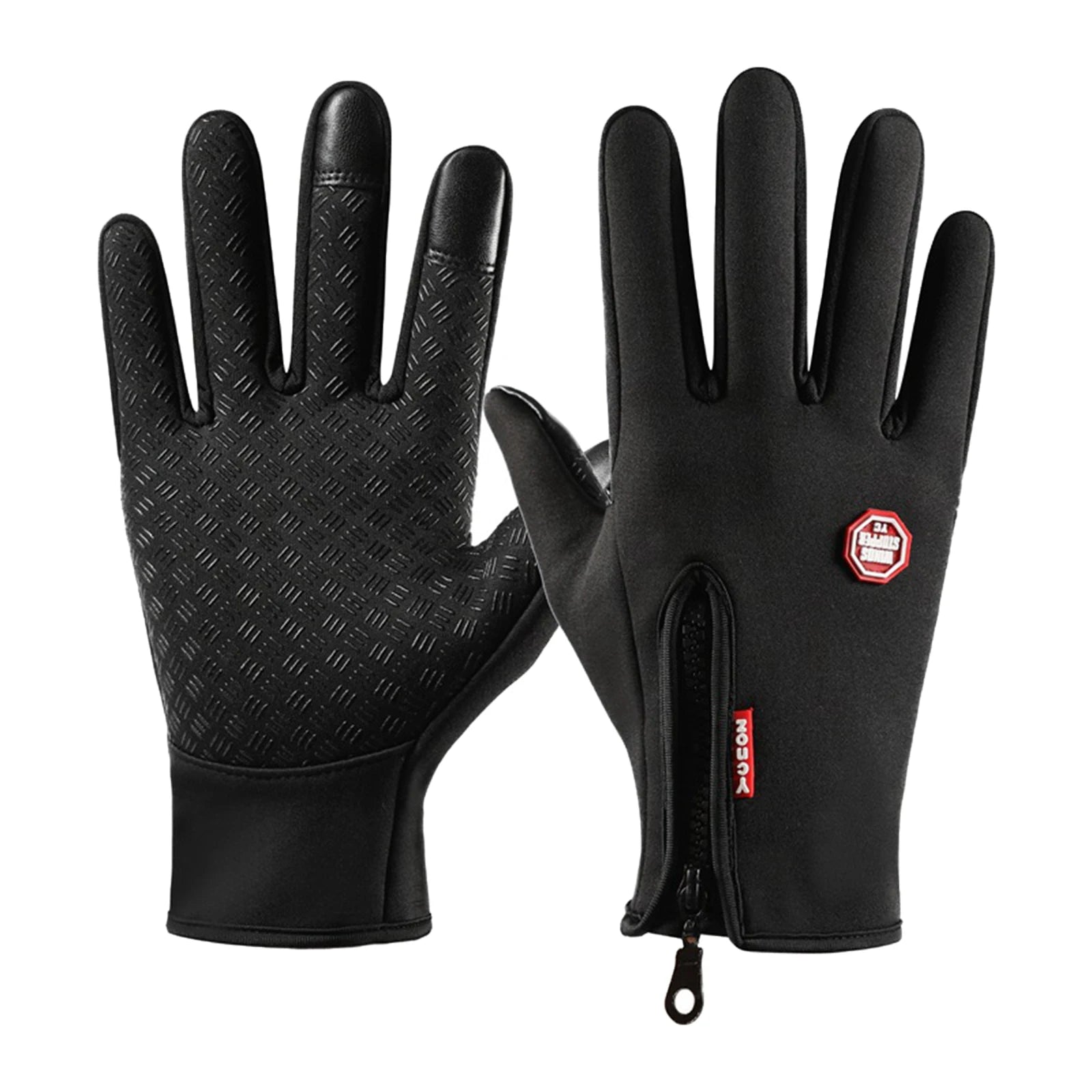 Waterproof Touchscreen Winter Gloves for Men Women Motorcycle Cycling