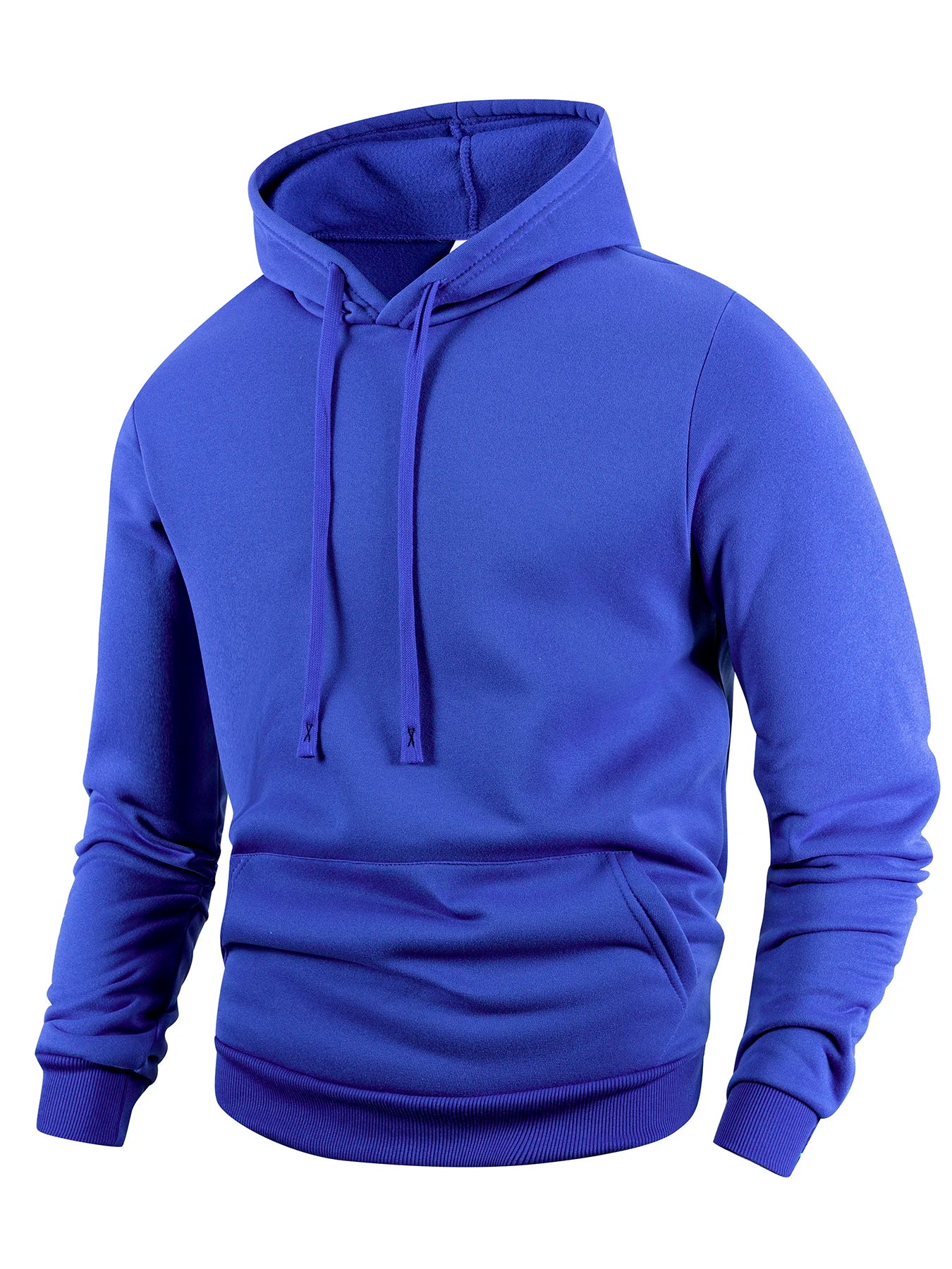 Men’s Casual Hoodie Sweatshirt, Long Sleeve Loose Pullover for Autumn Spring Streetwear