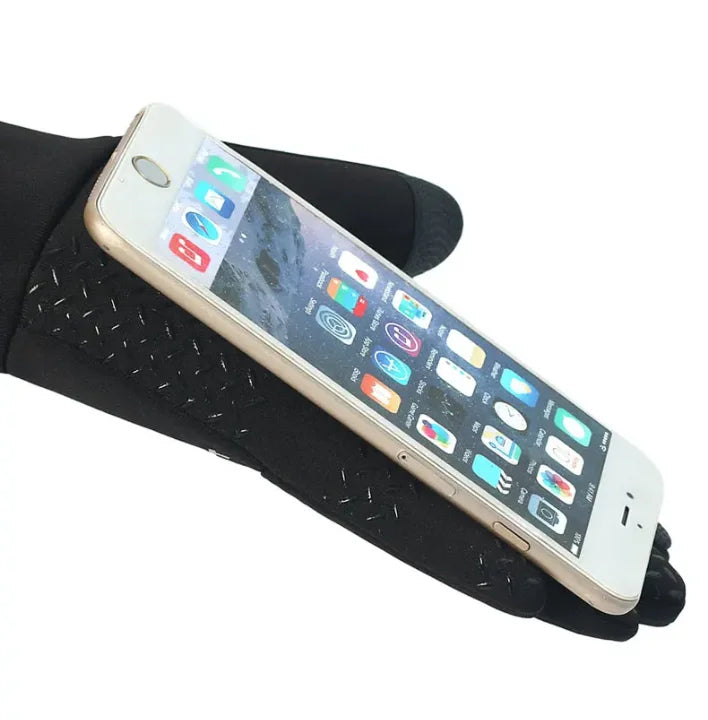 Unisex Winter Gloves – Waterproof, Windproof, Anti-Slip, Touchscreen-Ready for Cycling and Outdoor Use