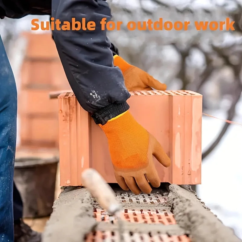 10 Pairs Waterproof Winter Work Gloves – Nylon, Lead-Free, Outdoor