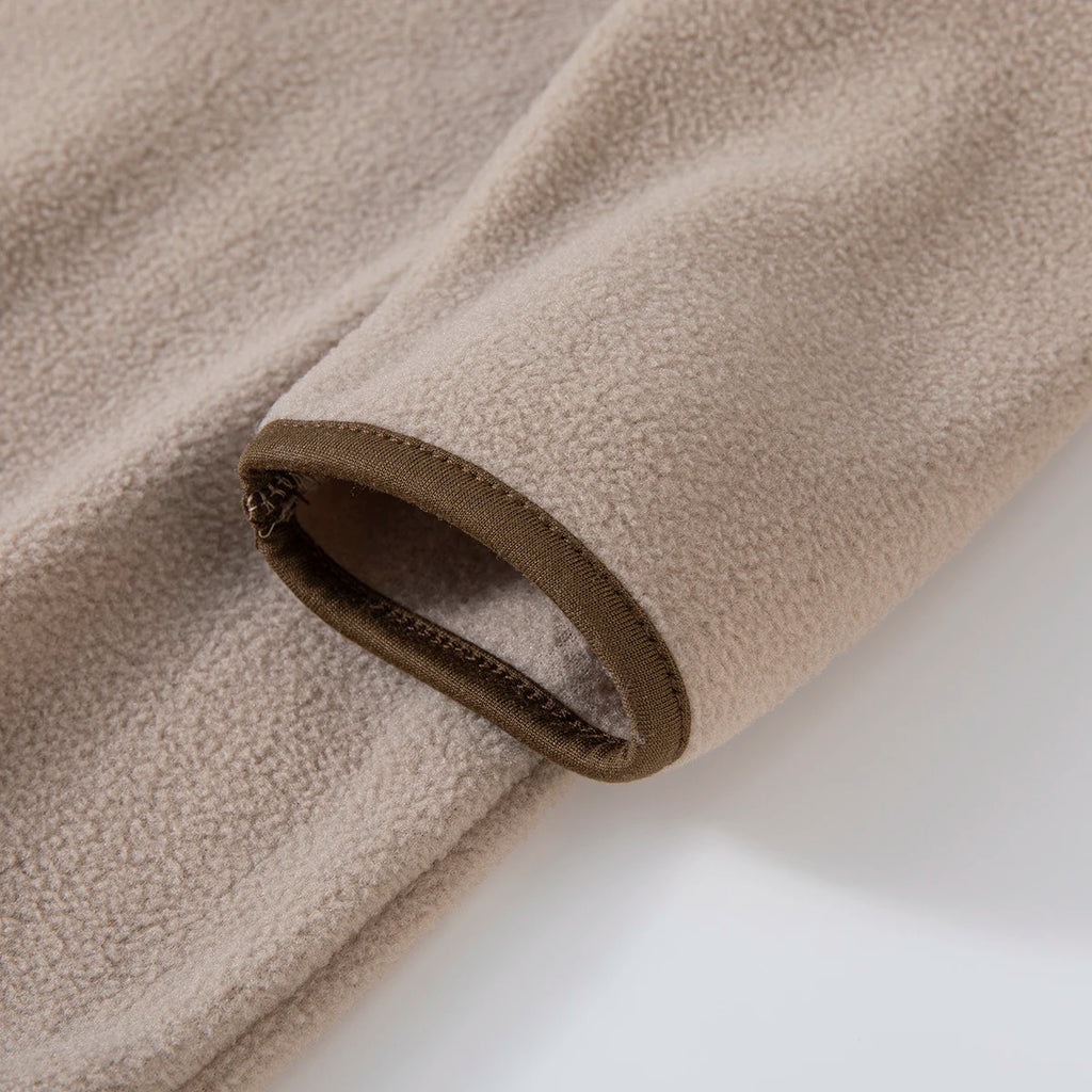 Boys Half-Zipper Hoodie, Letter Print Sweatshirt for Autumn Winter Casual Sport Wear