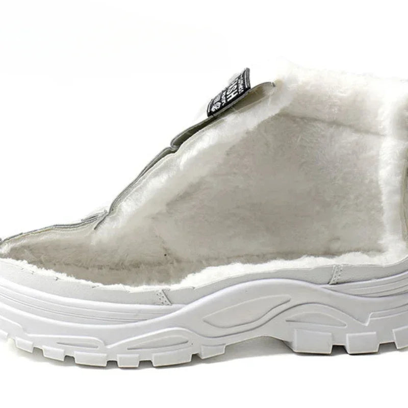 Women’s Winter Snow Boots, High-Top Warm Platform Ankle Sneakers Casual Shoes