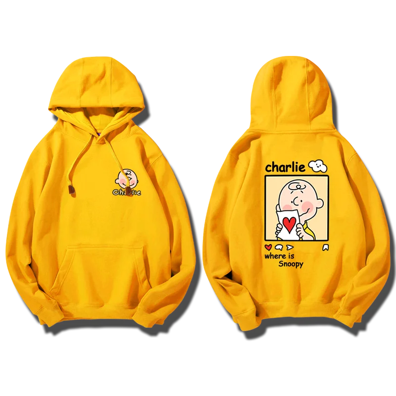 Women’s Snoopy Cartoon Hoodie, Trendy Pullover Sweatshirt for Couples and Sports Outfits