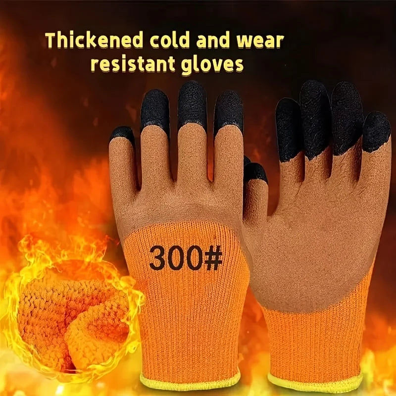 10 Pairs Waterproof Winter Work Gloves – Nylon, Lead-Free, Outdoor