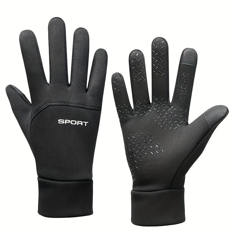 Waterproof Touchscreen Winter Gloves for Men Women Motorcycle Cycling