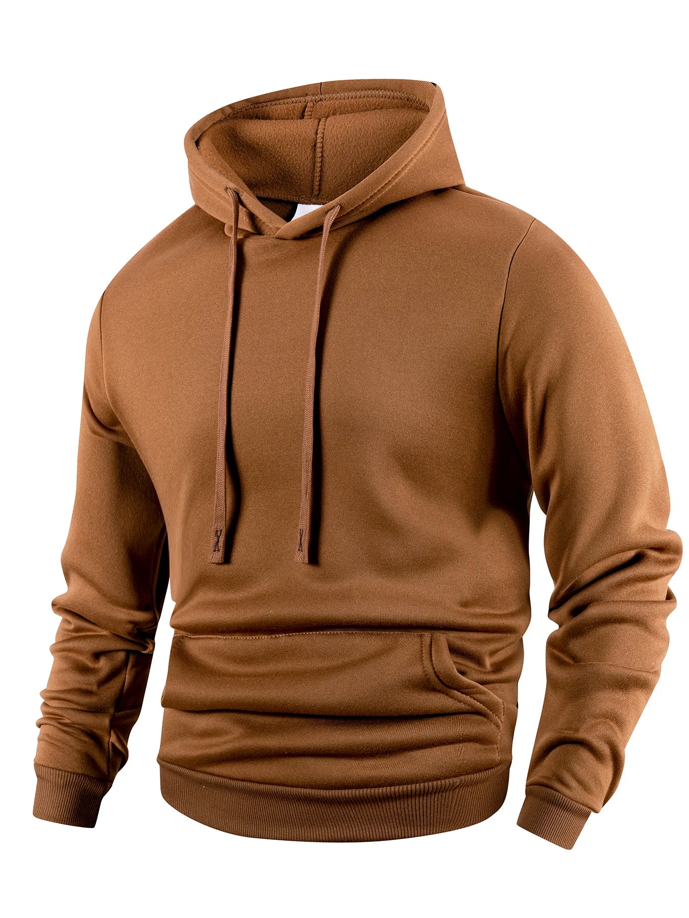 Men’s Casual Hoodie Sweatshirt, Long Sleeve Loose Pullover for Autumn Spring Streetwear