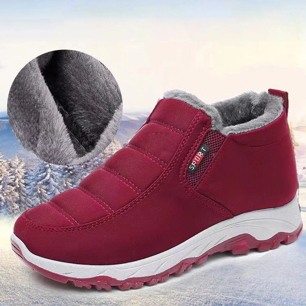 Women’s Winter Snow Boots – Warm Casual Shoes Perfect for Walking and Shopping