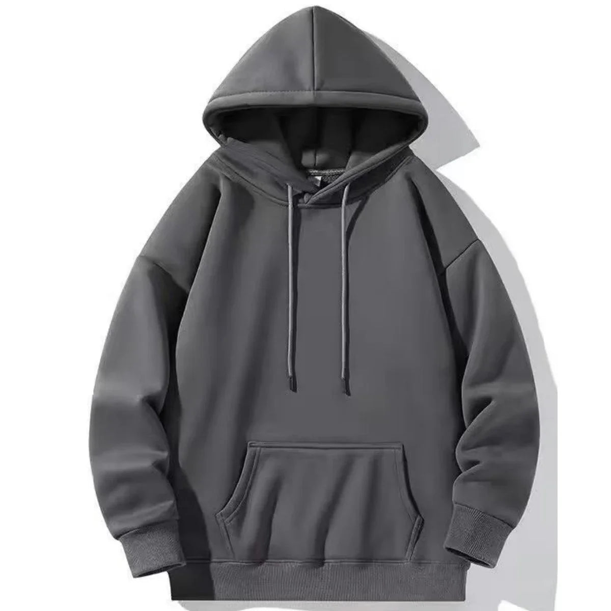 Slim Fit Hooded Sweatshirt for Men & Women, Comfortable Casual Autumn Winter Top