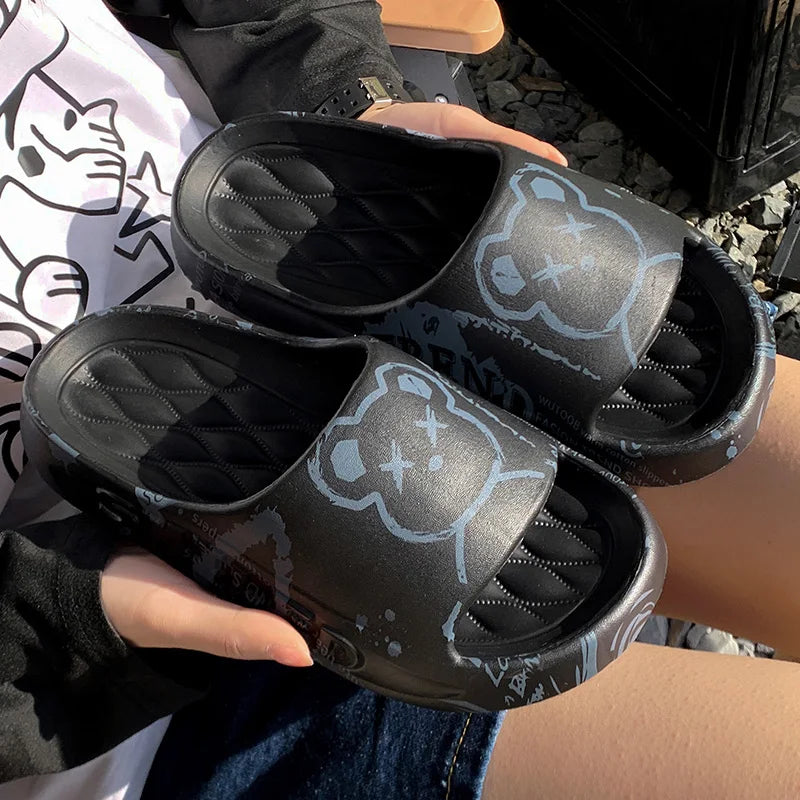 All-Season Indoor Slippers for Women & Men – Fashionable Home and Street Slip-Ons