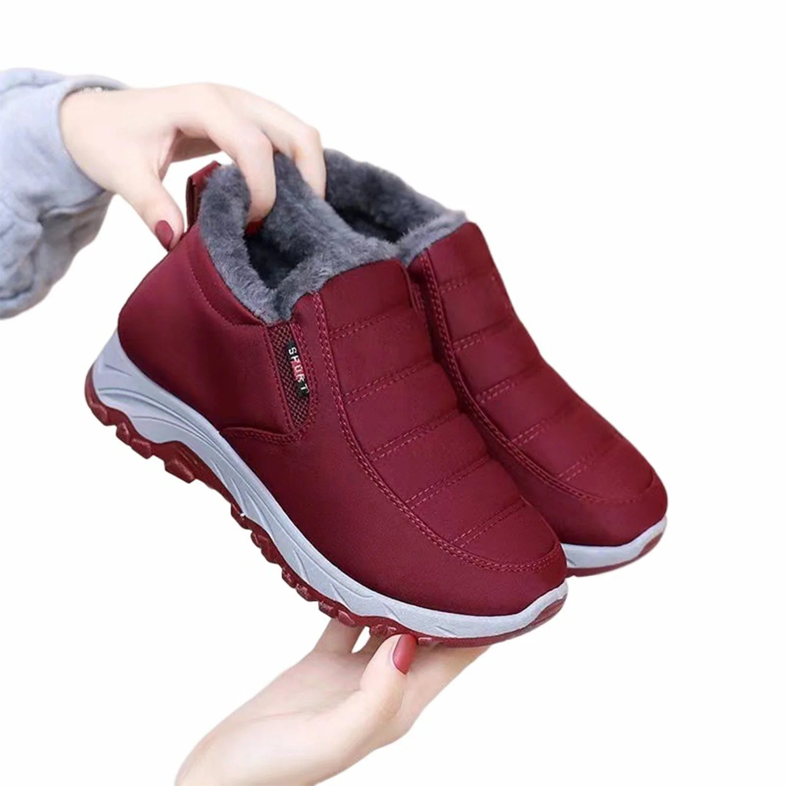 Women’s Winter Snow Boots – Warm Casual Shoes Perfect for Walking and Shopping