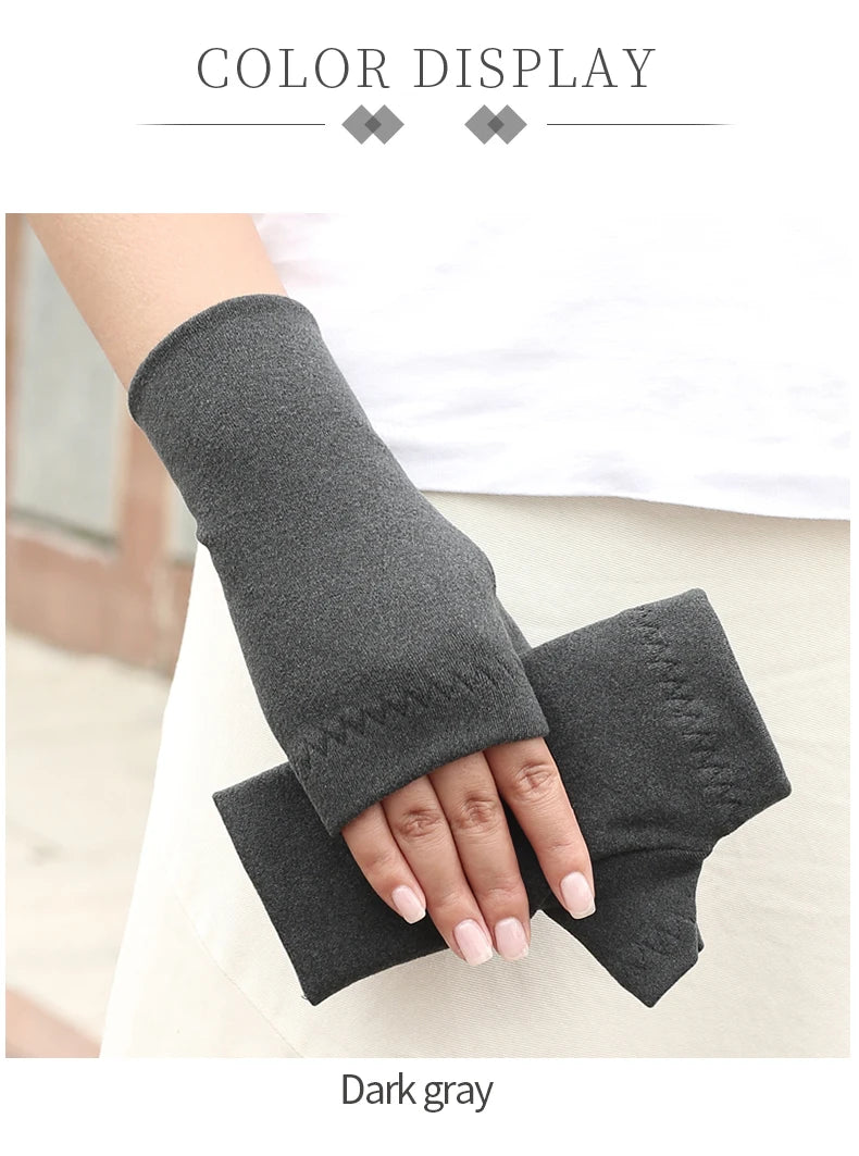 Winter Half-Finger Gloves – Warm, Non-Slip for Cycling and Outdoor Use