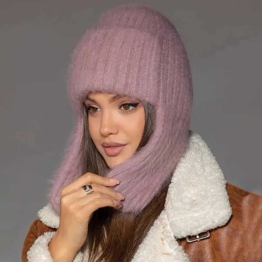 ⭐ Women’s Winter Ushanka – Faux Fur Trapper Hat with Ear Flaps ⭐