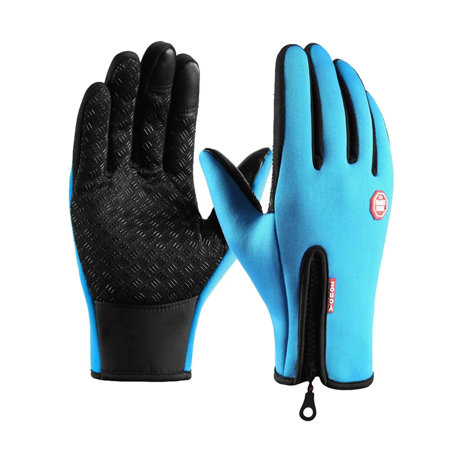 Waterproof Touchscreen Winter Gloves for Men Women Motorcycle Cycling