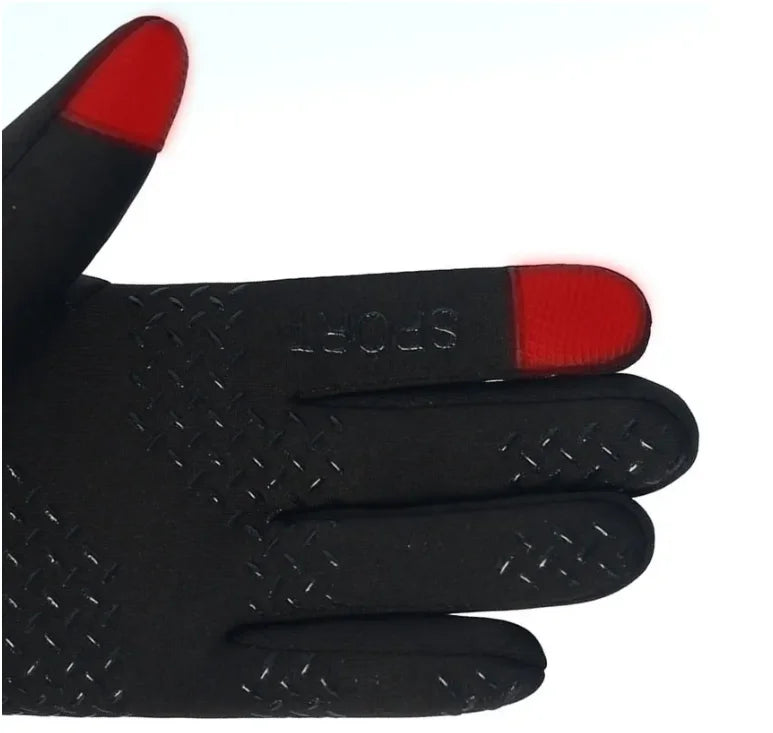 Unisex Winter Gloves – Waterproof, Windproof, Anti-Slip, Touchscreen-Ready for Cycling and Outdoor Use