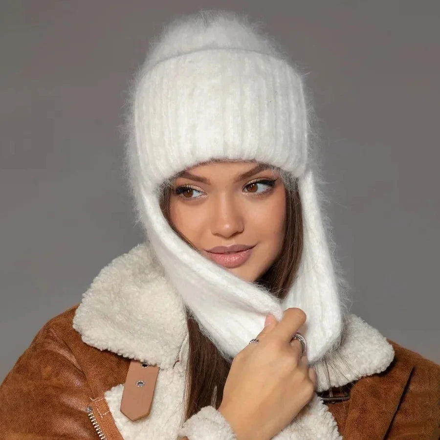 ⭐ Women’s Winter Ushanka – Faux Fur Trapper Hat with Ear Flaps ⭐